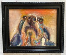 Cane cucciolo, pastello