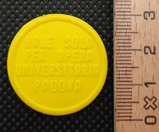 OPERA UNIVERSITARIA PADOVA BUONO D'ACQUISTO / GETTONE ANNI '70  - DA COLLEZIONE