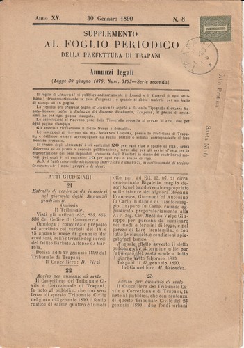 Documento storico 1890 - 📜documento,