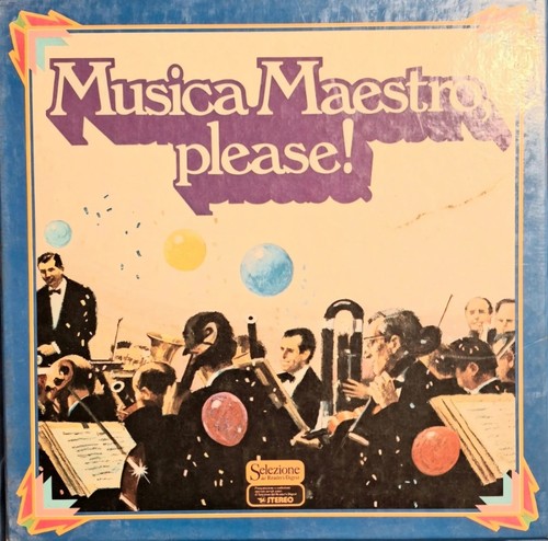 Cofanetto musica maestro - lp,
