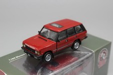 Modellino auto BMC scala 1/64 Land Rover Range Rover Classic LSE 1992 rosso pressofuso giocattolo