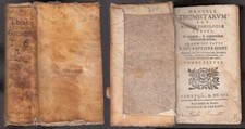 LH- MANUAE THOMISTARUM TOMUS SEXTUS SEICENTINA- GONET- STORTIS--- 1691- C-XFS106