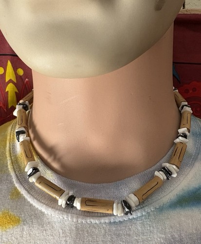 Collana girocollo perline - collana, tubo