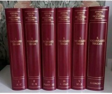 IL VOCABOLARIO TRECCANI 6 VOLUMI 5 VOLUMI + IL CONCISO. 