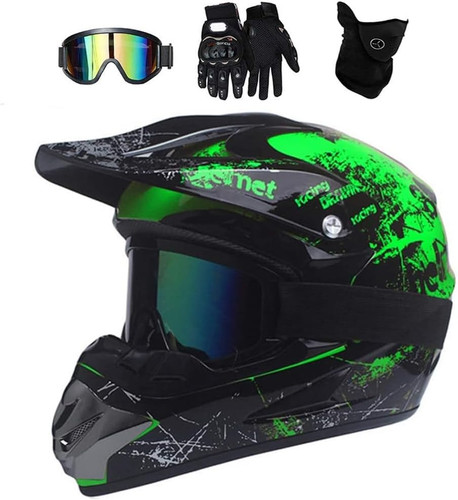Moto casco cross - casco, d.