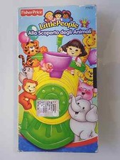 VHS USED LITTLE PEOPLE : ALLA SCOPERTA DEGLI ANIMALI - FISHER PRICE