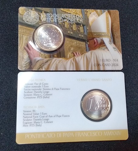 Euro coincard vaticano - vaticano, 2024
