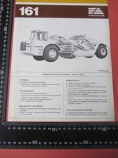 FIAT ALLIS - 161 - DEPLIANT