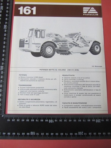 Fiat allis 161 depliant - fiat,