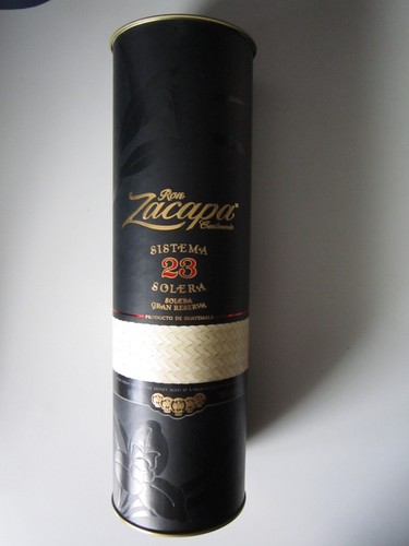 Ron zacapa solera - zacapa, tubo