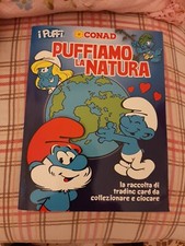  I Puffi Puffiamo La Natura Conad Album Completo Con 162 Cards
