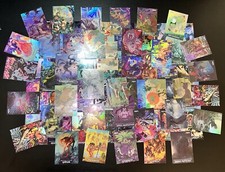 SET COMPLETO - MONSTERS - CARTE RARE HOLO RAINBOW -DARIO MOCCIA - PANINI