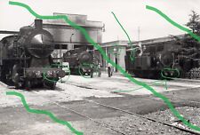 1978 FOTO GRANDE LOCOMOTIVE 740 E SCARTAMENTO RIDOTTO 302.019 033 CASTELVETRANO