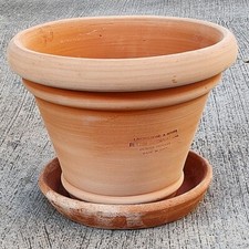 Vaso terracotta liscio con