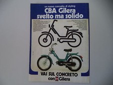 advertising Pubblicità 1977 GILERA CBA 50