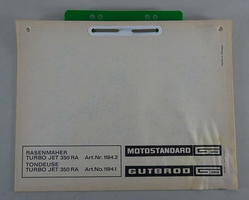 Gutbrod turbo jet - gutbrod, 350