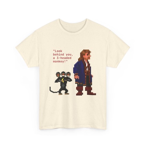 Maglietta guybrush threepwood - maglietta,