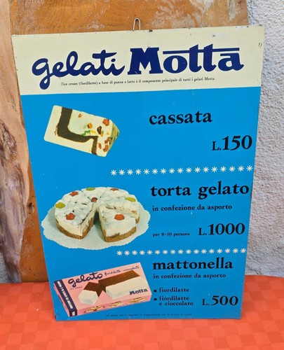 Rara insegna tabella gelati - tabella,