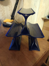 Kartell, Infinity, Portabottiglie Componibile-Blue, Plastica - 2 Lotti da 16