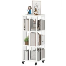 Homcom scaffale libreria - scaffale, 3