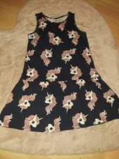 Abito bambina blu scuro