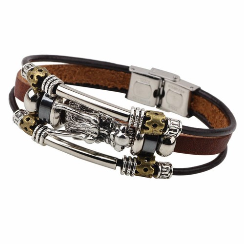Bracciale pelle military - pelle,