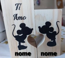 Portacandele Legno San