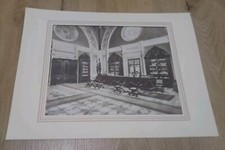 Officina Profumo Santa Maria Novella Firenza Foto Antica  Su Cartoncino