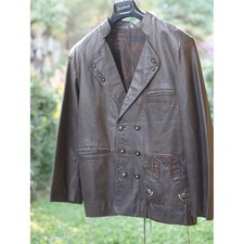 GIACCA GIACCONE TIROLESE tg 48  PELLE