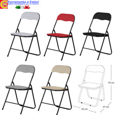 Sedia Pieghevole Metallo