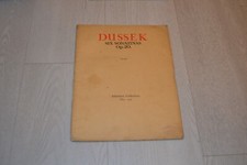 DUSSEK - SEI SONATINE PER PIANOFORTE OP. 20 (REV. GEEHL) - ED. ASHDOWN, LONDON
