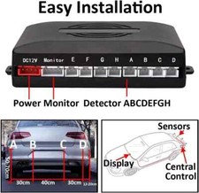 Kit 8 Sensori Di Parcheggio