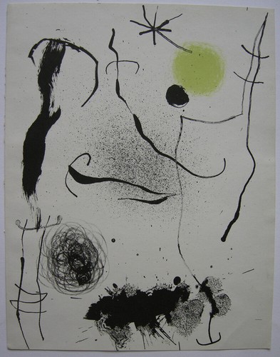 Joan miro bouquet - (1893-1983),