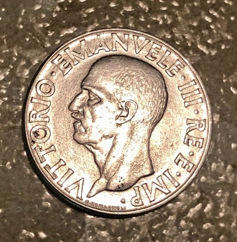 Moneta lira impero del - :,