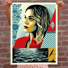 Shepard Fairey (OBEY) “Environmental Justice” Limited-Ed of 550 (CoA)