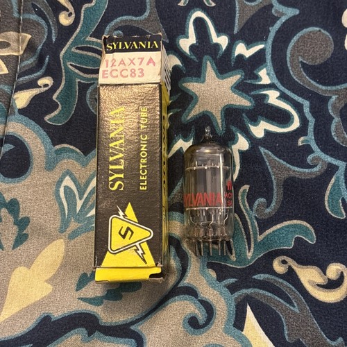 Sylvania 12ax7 ecc83 red - 12ax7, label