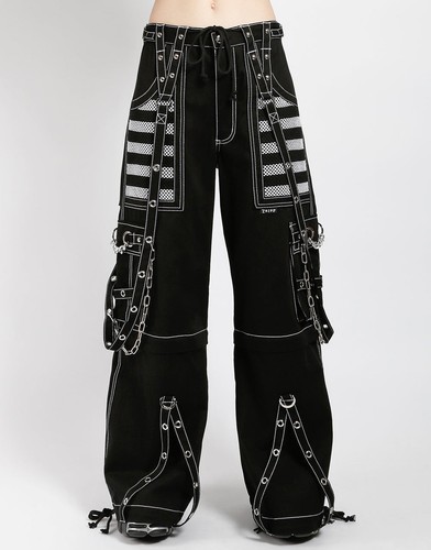 Pantalone gotico unisex nero