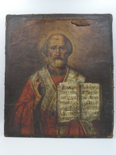 Rara antica icona - , san