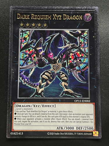 Dark requiem xyz dragon - dark,