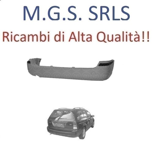 Paraurti posteriore con primer - paraurti,