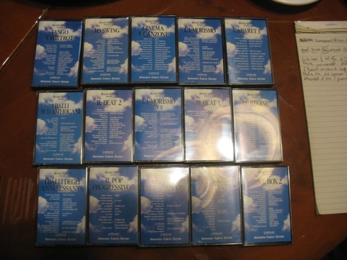Lotto musicassette renzo - 49, musicassette"renzo