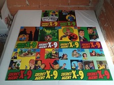 SECRET AGENT X-9 1956 - 1965 EDIZIONE CLUB AMICI DEL FUMETTO 10 VOLUMI CARTONATI