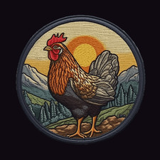 Toppa pollo ferro stiro - toppa,