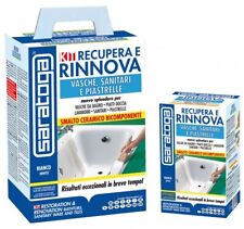 Saratoga RECUPERA E RINNOVA VASCHE E SANITARI SMALTO BI-COMPONENTE ml.375