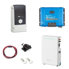 Kit off-grid 1,5kW 48V SCONTATO con inverter STECA, batteria PS5 + Victron solar