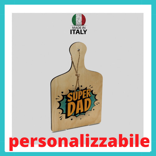 Tagliere legno betulla con - in,