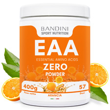 Bandini® EAA polvere 400g Orange | Con 9 Amminoacidi Essenziali Fermentati