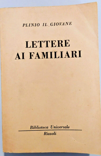 Plinio giovane lettere ai - il,