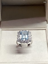Anello acquamarina 45 e - anello, 4.45