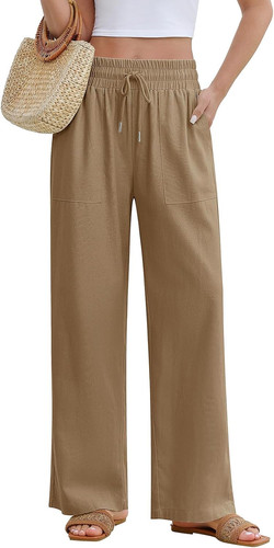 Pantaloni lino donna estivi - pantaloni,